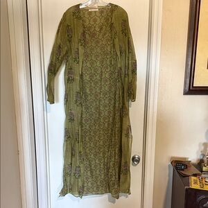 Muriel Brandolini Sheer Maxi and Jacket